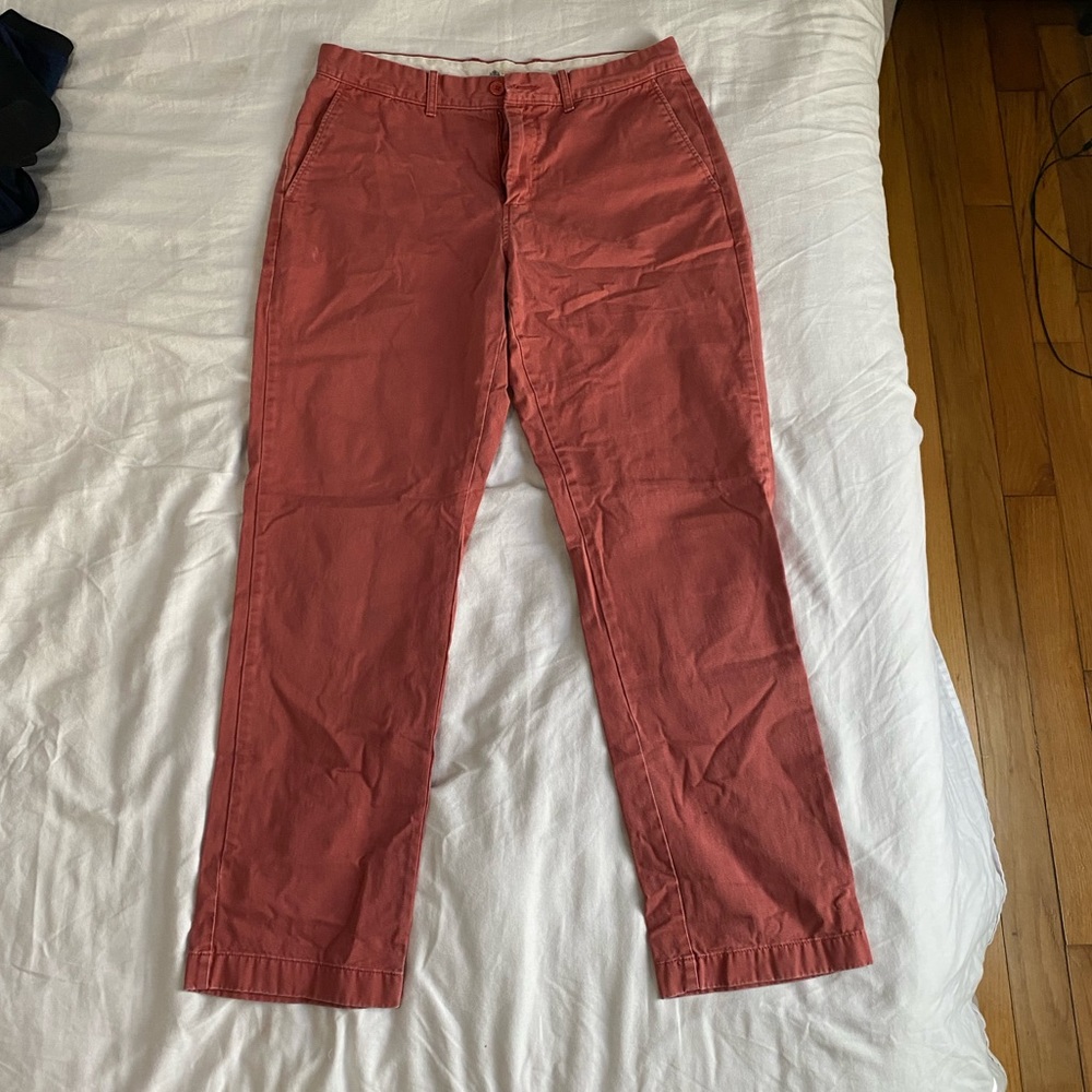 J. Crew Men’s Nantucket Red Pants (SIZE 33x32)